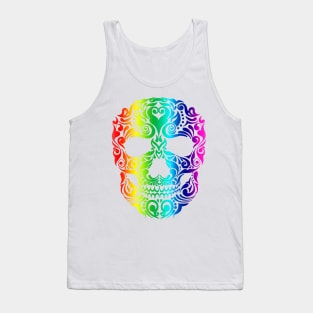 Halloween Skull Tank Top